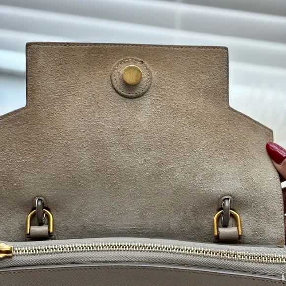 Celine Micro Belt Bag in Grained Calfskin - light taupe - Picture 7 of 16